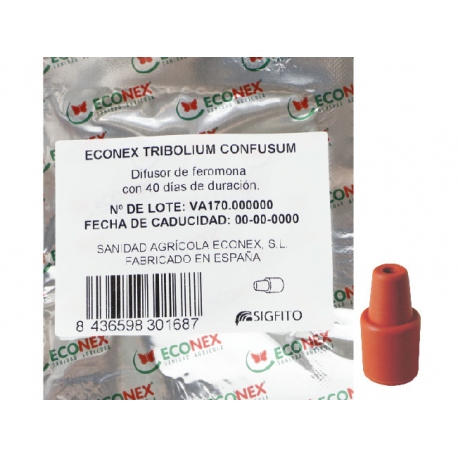 Difusor de feromonas ECONEX TRIBOLIUM CONFUSUM (40 días)
